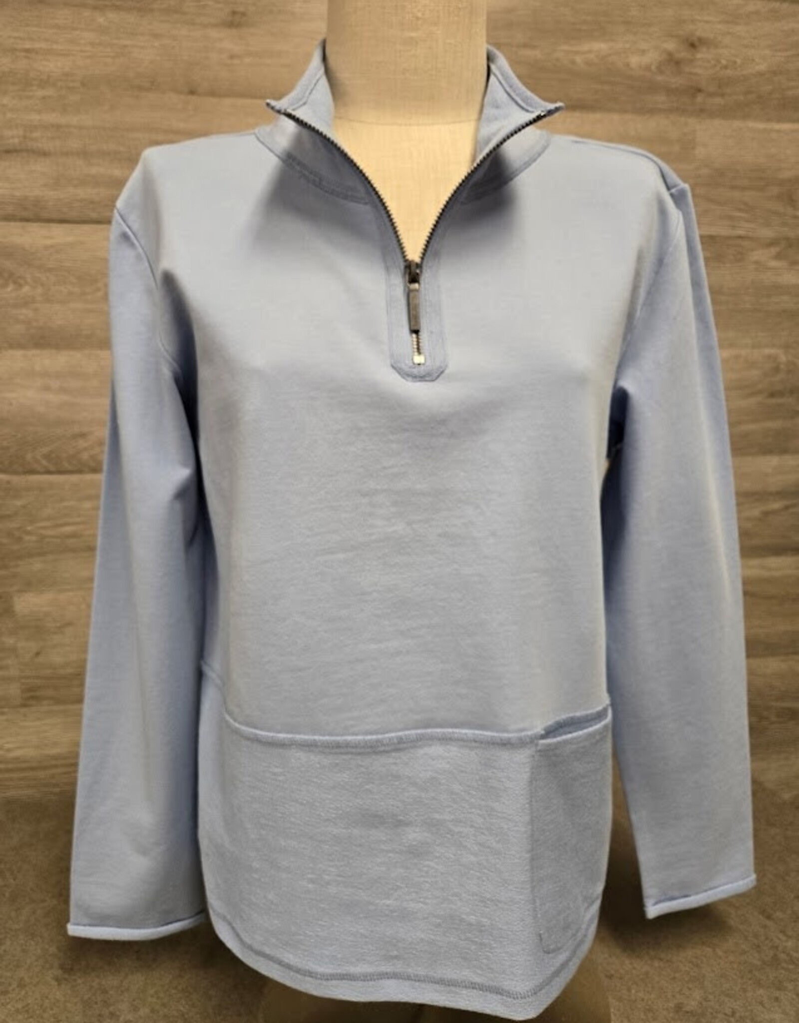 Escape Escape High Tide 1/4 Zip Long Sleeve Pull Over Top