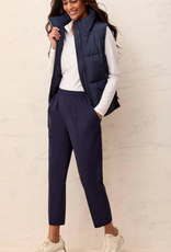 Tribal Tribal Navy  Pull On Capri Pant