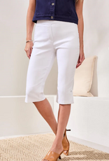 Tribal Tribal White Pull On Capri Pant