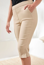 Tribal Tribal Sand Pull On Capri Pant