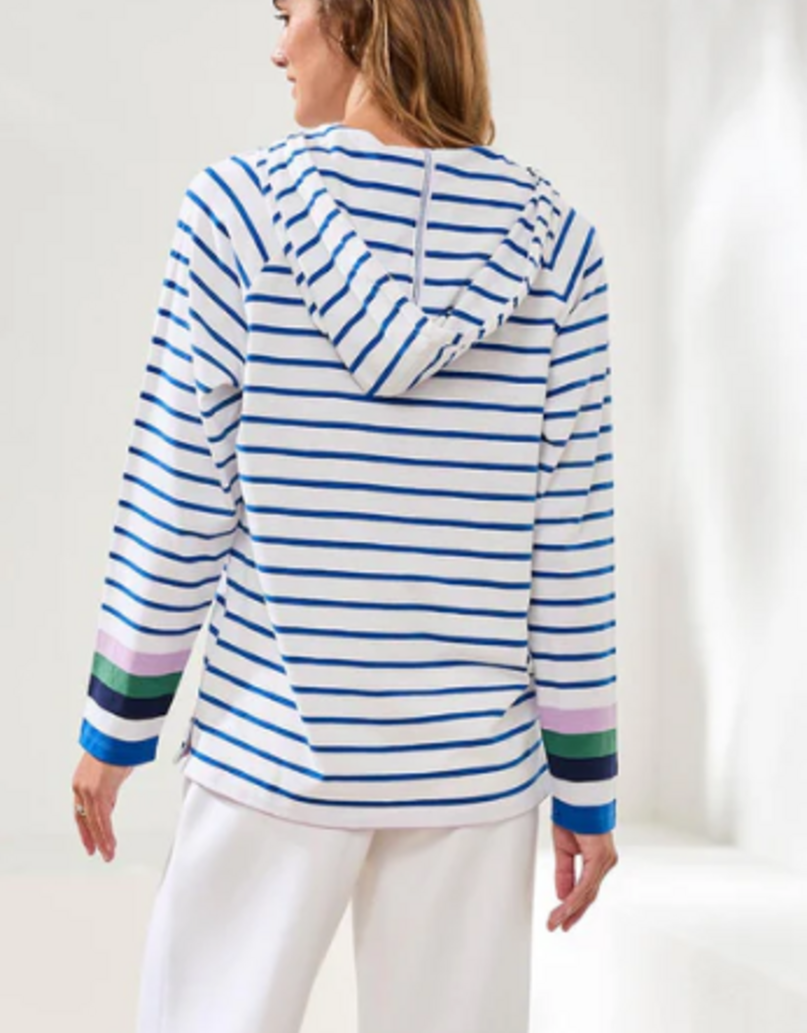 Tribal Tribal Turkish Sea Slub Knit L/S Raglan Hoody