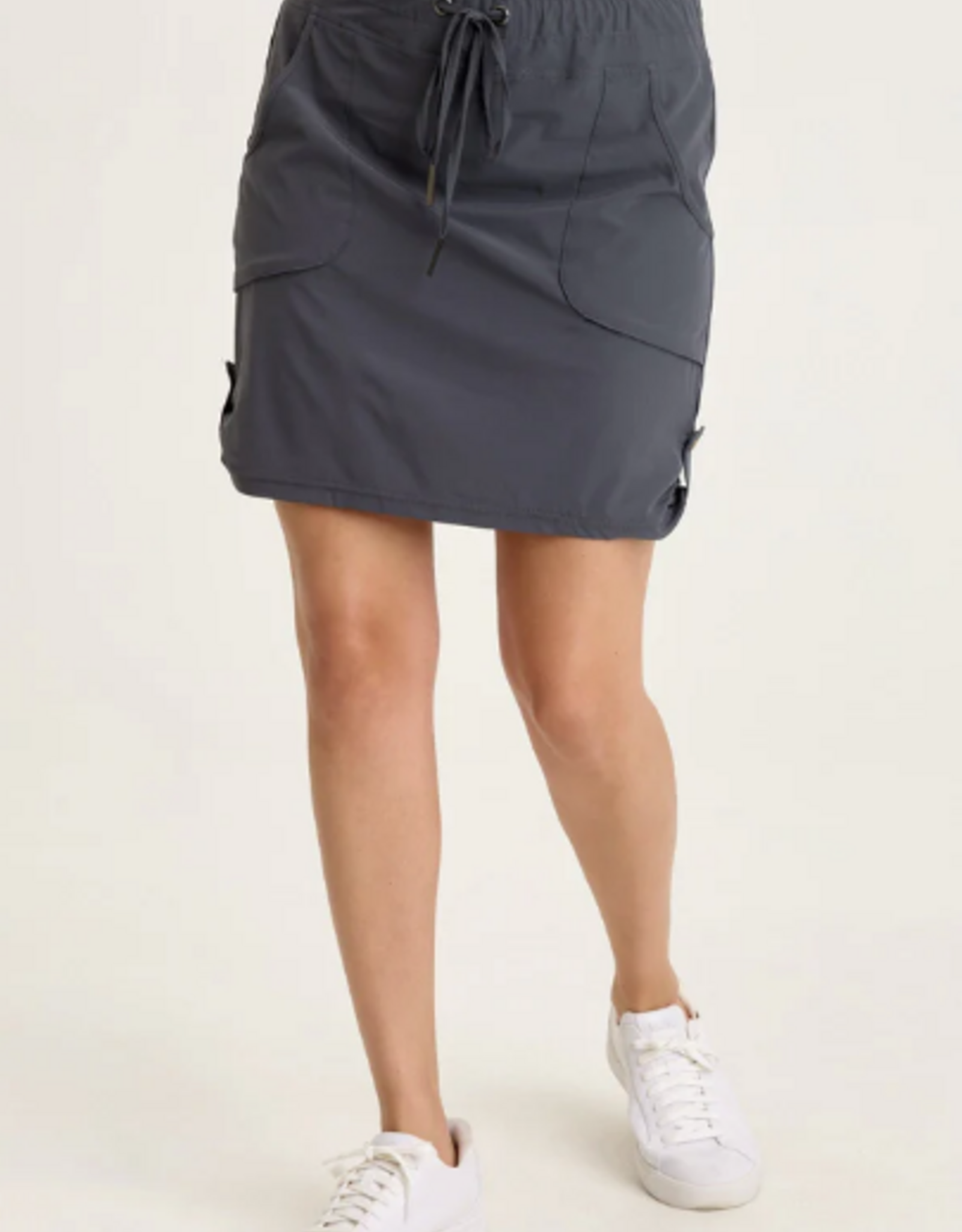 Wearables Wearables 22773W Charcoal Jett Whisper Stretch Active Skort