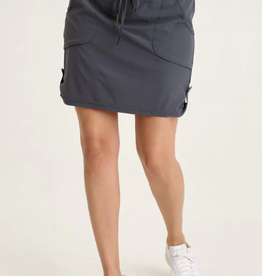Wearables Wearables Charcoal Jett Whisper Stretch Active Skort