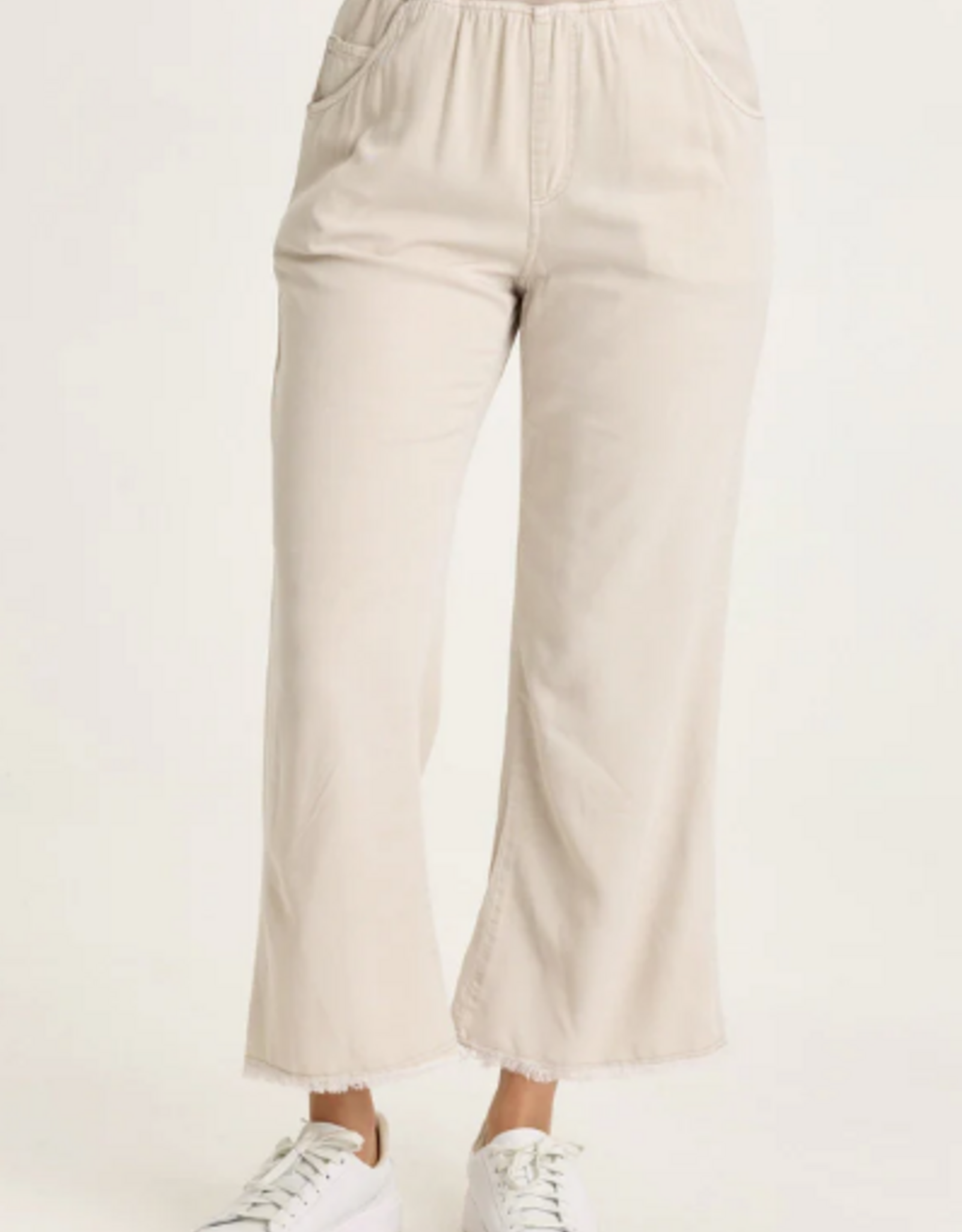 Wearables Wearables 23144W Clay Pot Grey Lorilei Twill Five-Pocket Pant