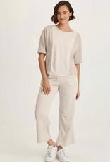 Wearables Wearables 23144W Clay Pot Grey Lorilei Twill Five-Pocket Pant