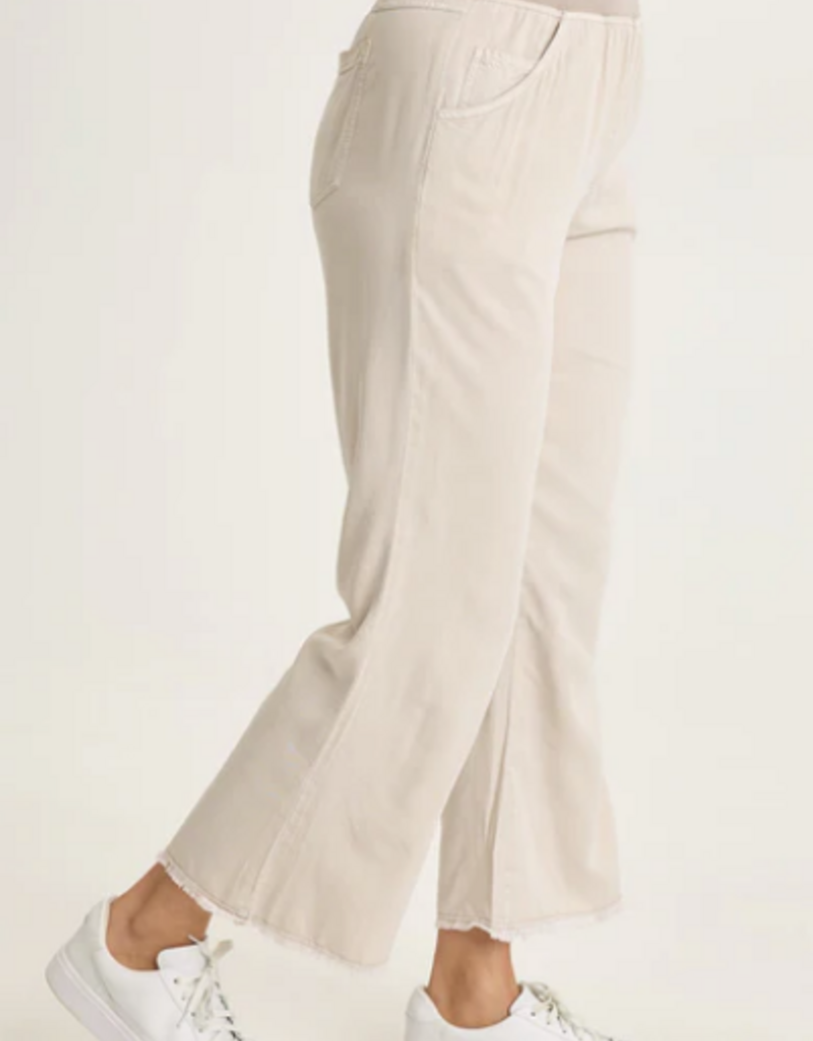 Wearables Wearables 23144W Clay Pot Grey Lorilei Twill Five-Pocket Pant
