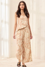 Tribal Tribal 3028O Desert Linen Pull On Flowy Wide Leg Pant
