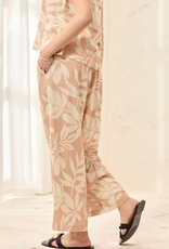 Tribal Tribal 3028O Desert Linen Pull On Flowy Wide Leg Pant