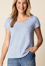 Habitat Habitat Bluebell Daisy Day Print Round Neck Short Sleeve Top