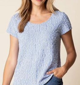 Habitat Habitat Bluebell Daisy Day Print Round Neck Short Sleeve Top