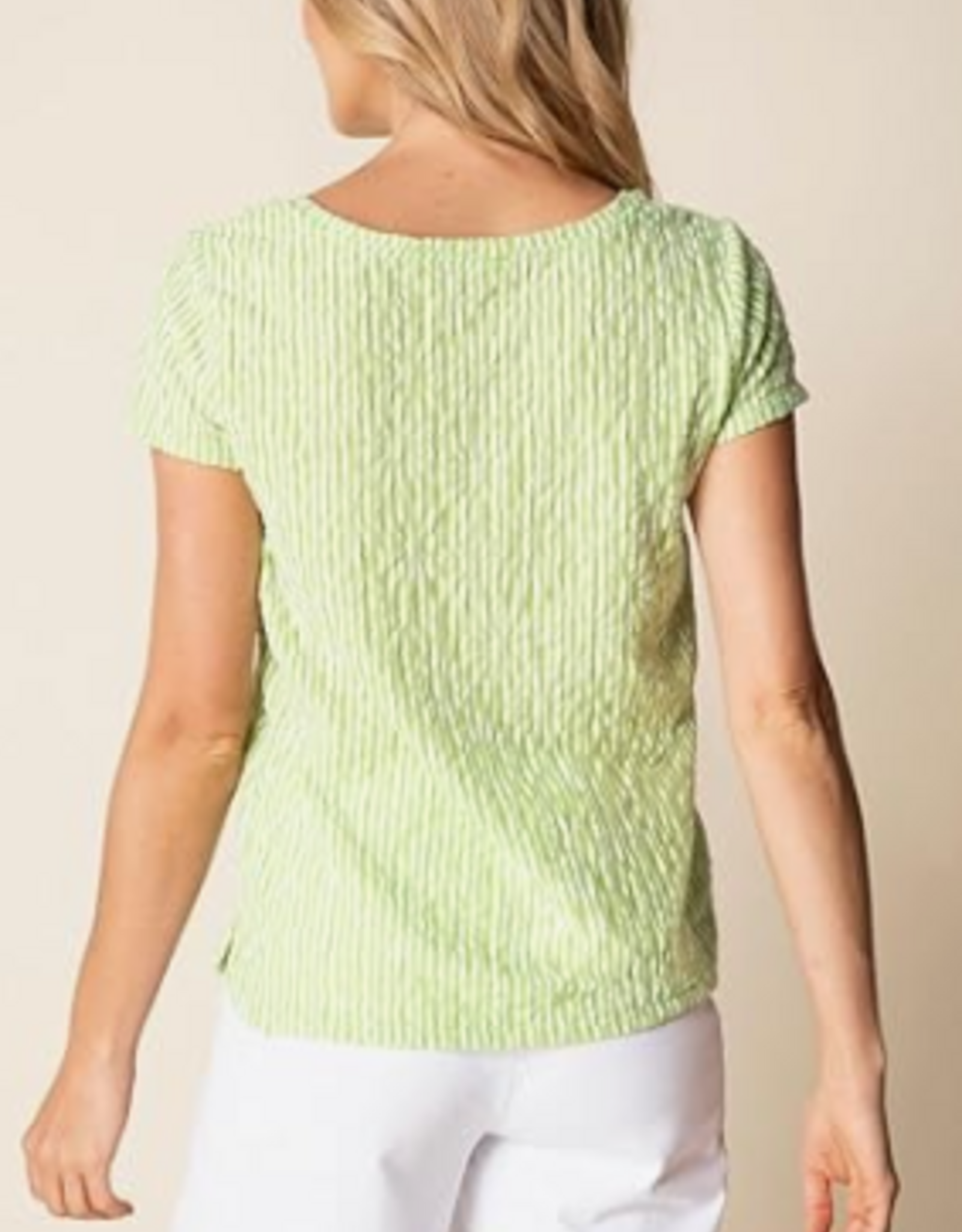 Habitat Habitat Leaf  Daisy Day Print Round Neck Short Sleeve Top