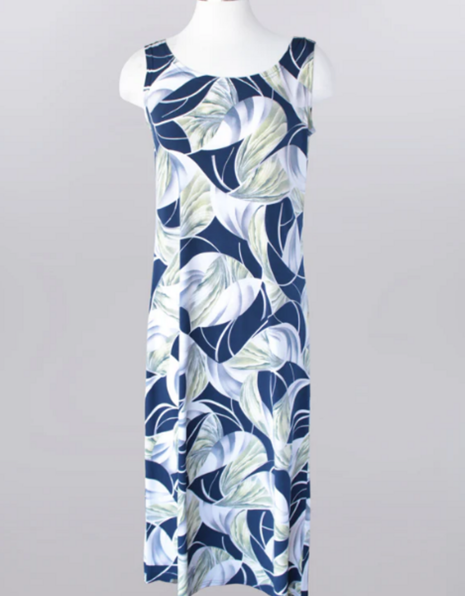 Keren Hart Keren Hart Navy Combo Sleeveless Dress