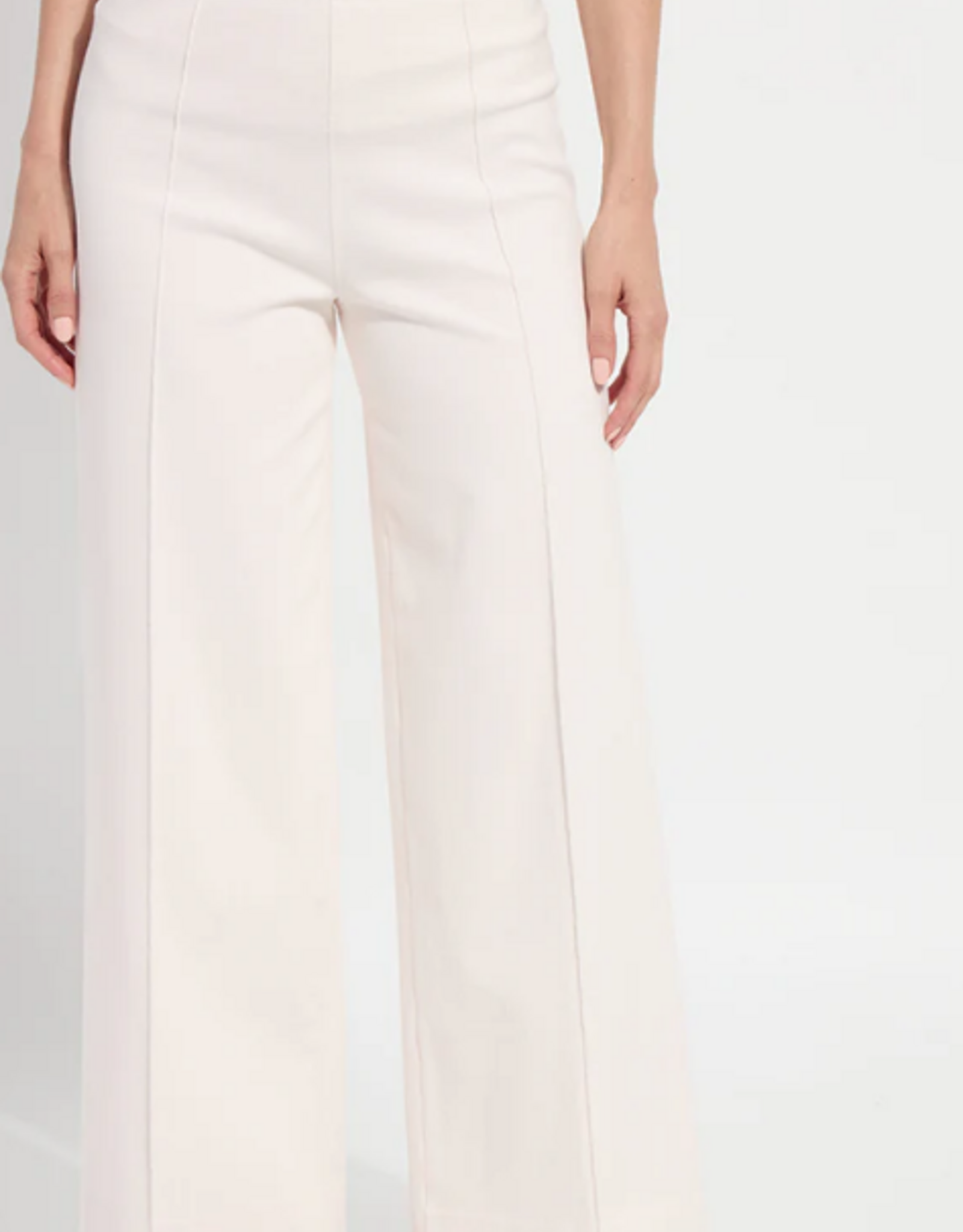 Lysse Lysse Coco Clay Nova High Waist Pintuck Denim Pant