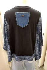 Shannon Passero Shannon Passero Nirvana Bandana Banded Pullover Top