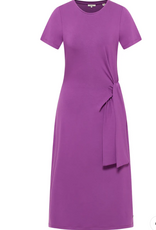 Tranquillo Tranquillo  Grape EcoVero™ Viscose Jersey Dress Oliviaa