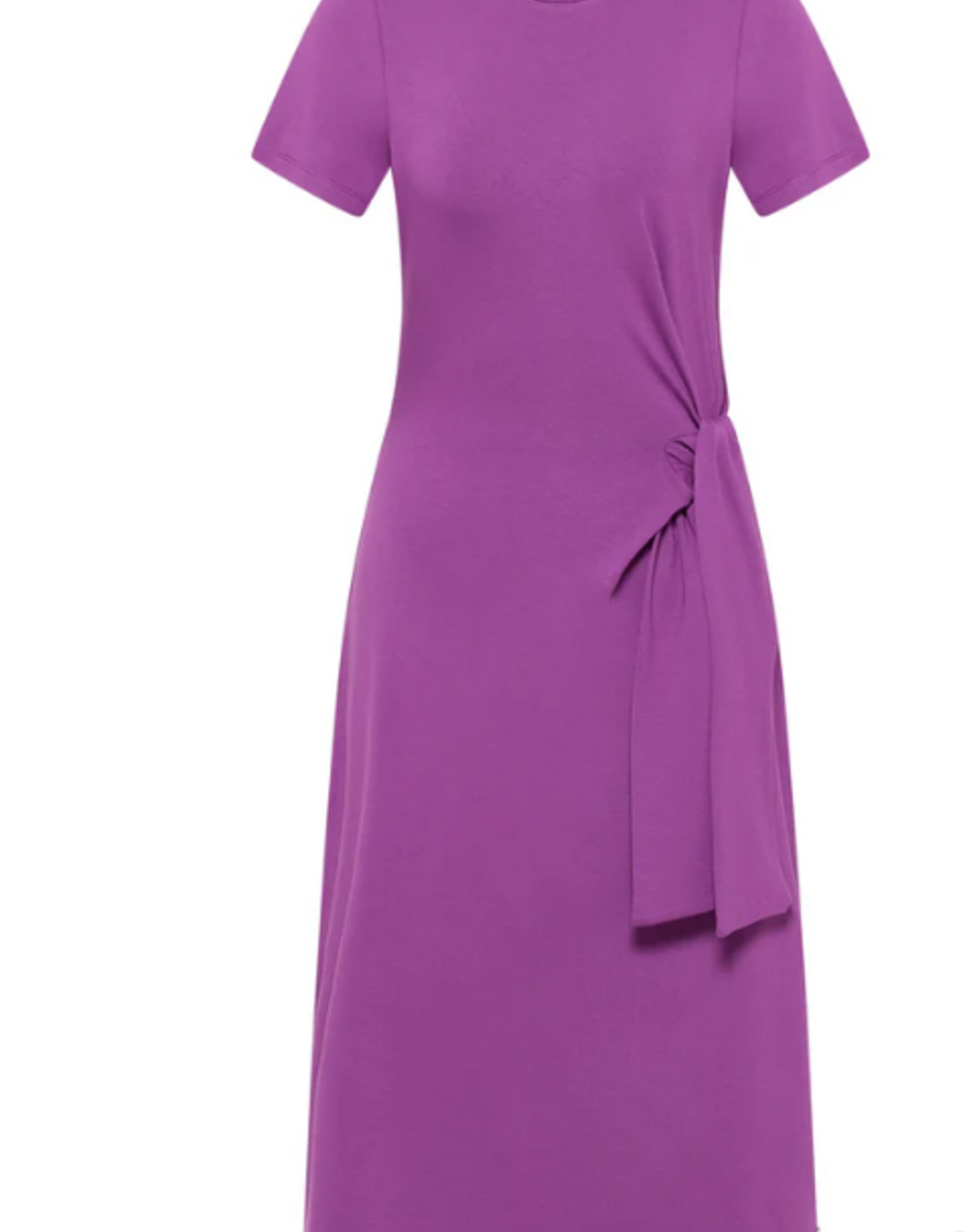 Tranquillo Tranquillo  Grape EcoVero™ Viscose Jersey Dress Oliviaa