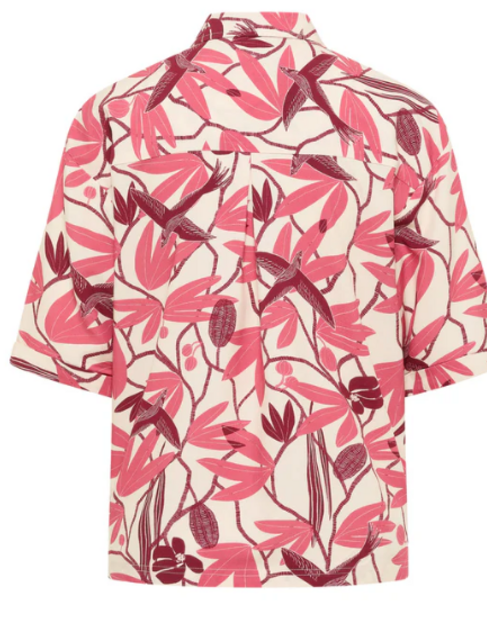 Tranquillo Tranquillo 305001 Berry Bird EcoVero™ Viscose Blouse Anii