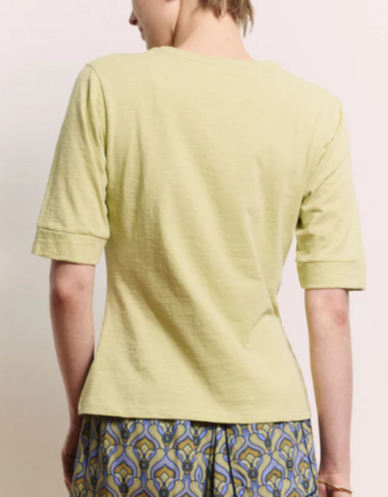 Tranquillo Tranquillo 403008 Fennel Organic cotton Jersey Shirt Lottee
