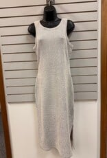 Threads 4 Thought THREADS 4 THOUGHT  Black/Ecru Maddy Stretch Seersucker Tank Dress