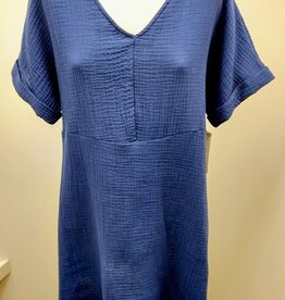 Sympli Sympli Indigo Breeze Santorini  Short Dress