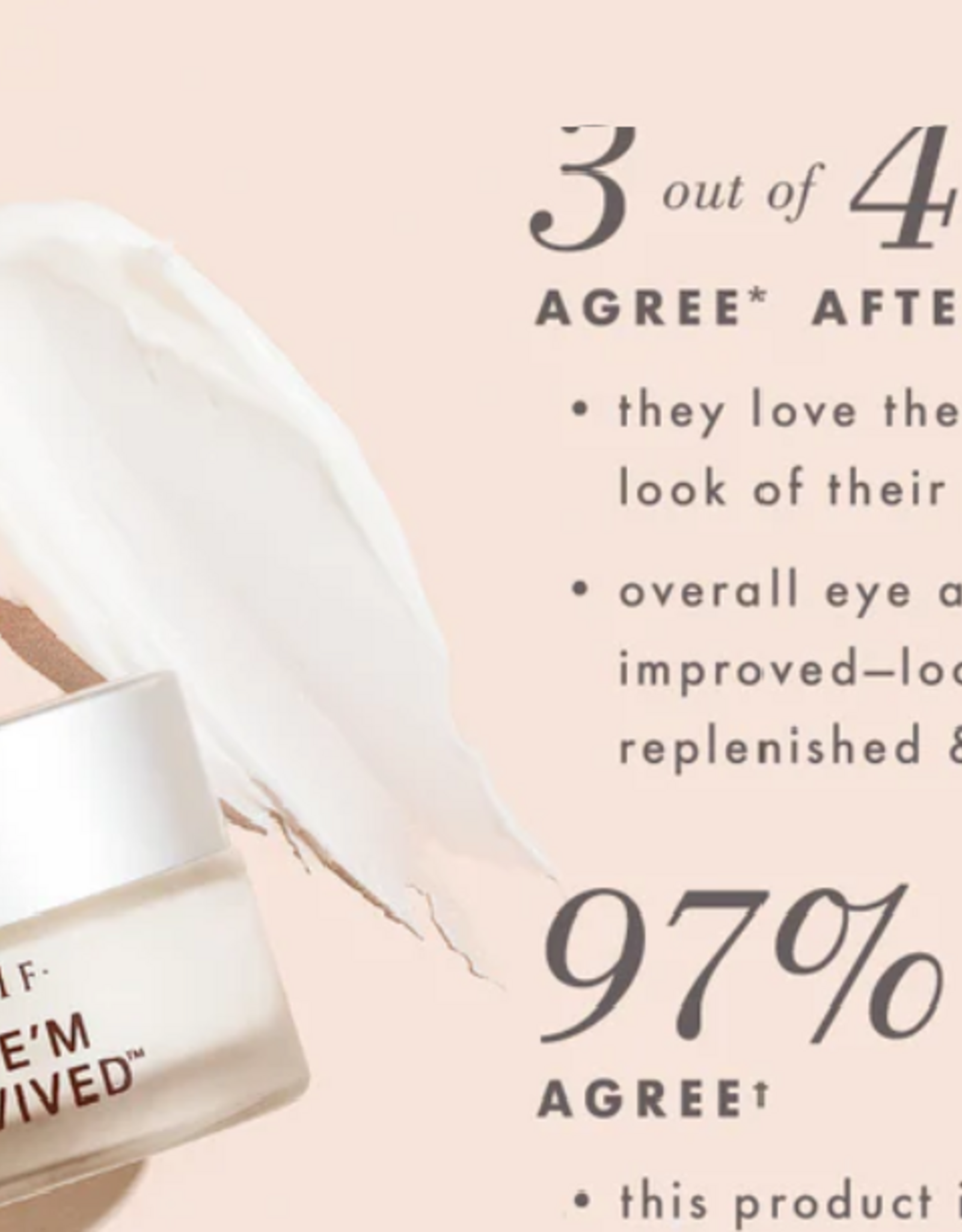 Farmhouse Fresh Farmhouse Fresh Eye'm  Revived Total Renewal Cream