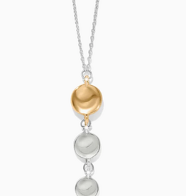 Brighton Brighton Silver-Gold Cascade Necklace