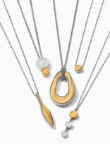 Brighton Brighton Silver-Gold Cascade Necklace