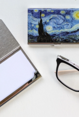 Monarque Monarque Van Gogh Starry Night Stainless Steel Card Case