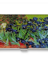 Monarque Monarque Van Gogh Iris Stainless Steel Card Case