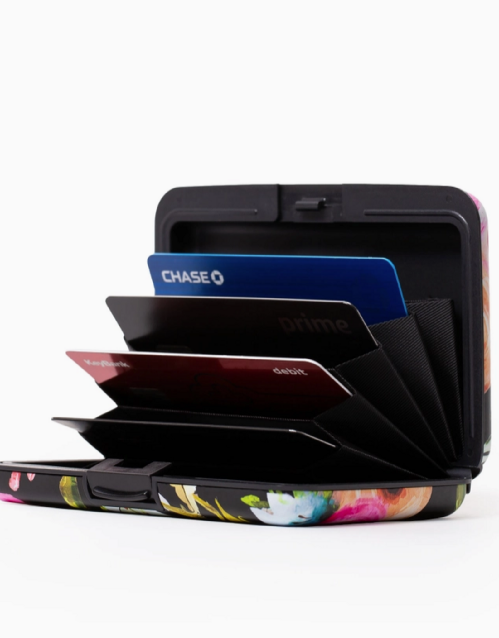 Monarque Monarque Armored Wallet Leopard Poppy RFID Protected