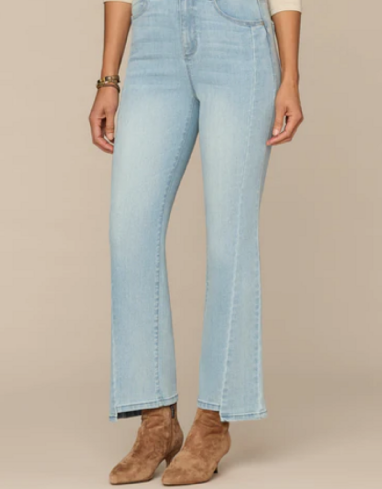 Democracy Democracy  Skyrise Barely Boot Jeans with Clean Finish Step Hem