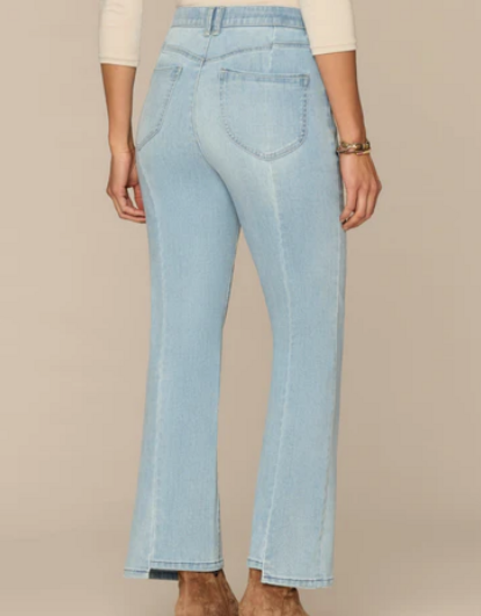 Democracy Democracy  Skyrise Barely Boot Jeans with Clean Finish Step Hem