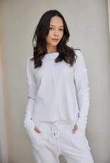 Wearables Wearables  White Tail Pigment Annika Round Neck Long Sleeve Top