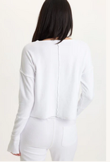 Wearables Wearables  White Tail Pigment Annika Round Neck Long Sleeve Top