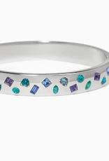 Brighton Brighton JF0425 Love Mesages Silver hinged Bracelet