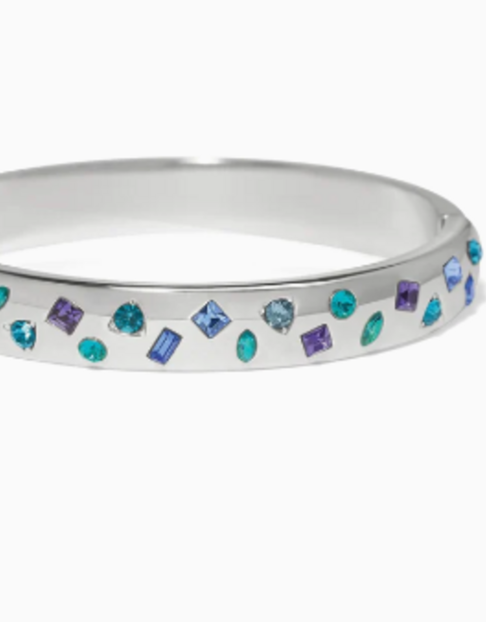 Brighton Brighton JF0425 Love Mesages Silver hinged Bracelet