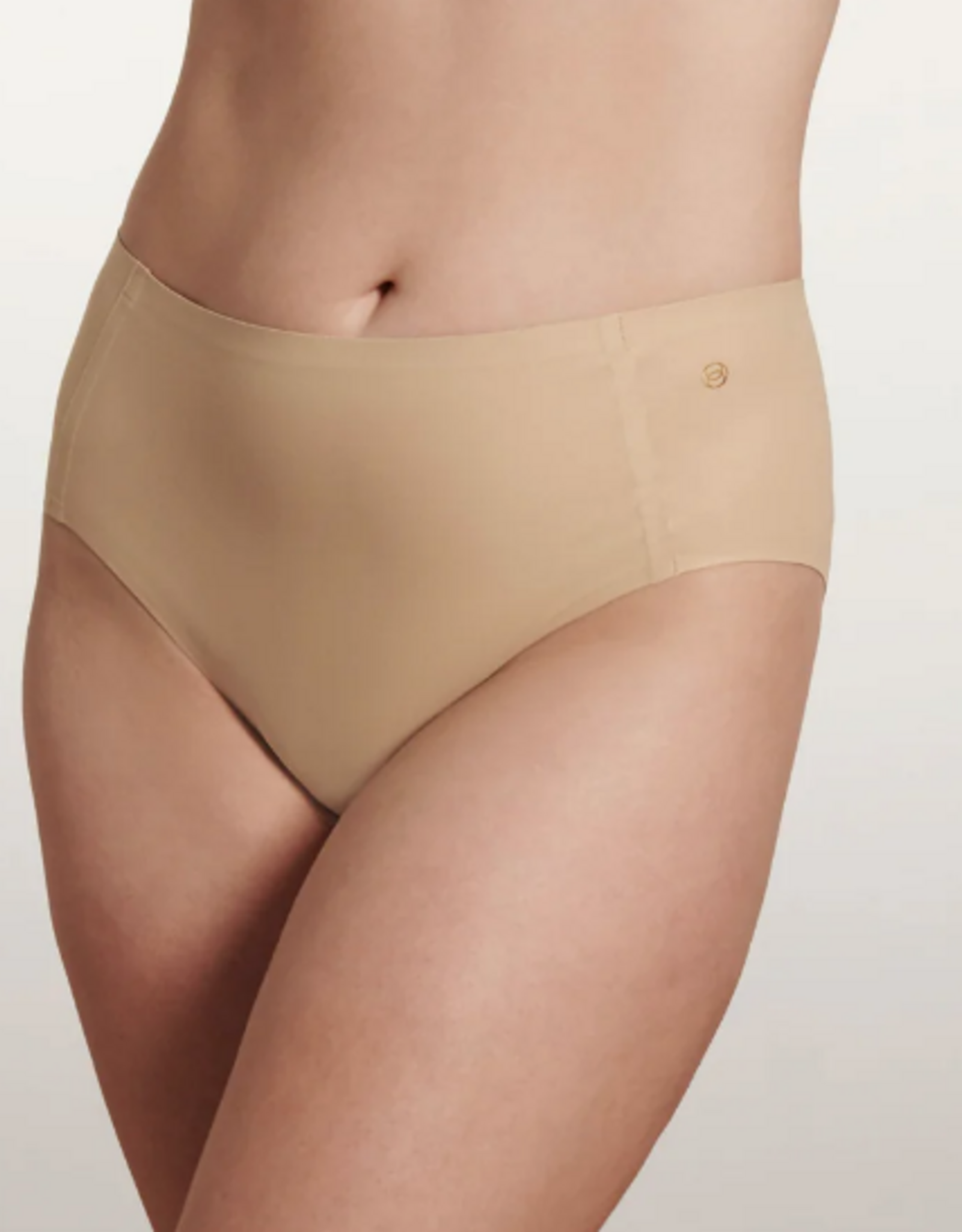 Evelyn & Bobbie Evelyn & Bobbie Sand High Waisted  Bikini Pantie OS +