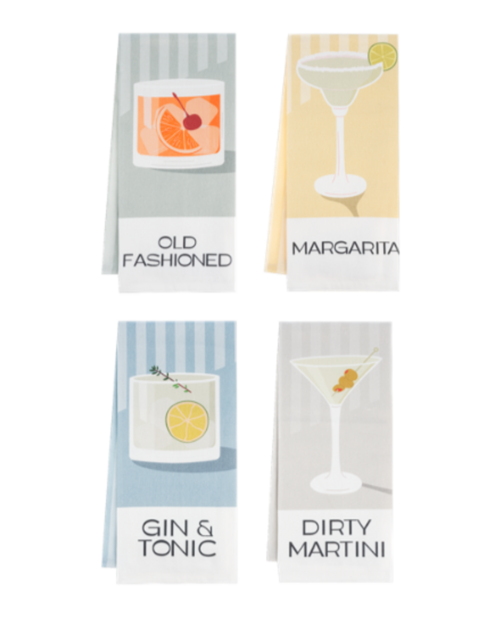 Ganz Cocktail Tea Towel
