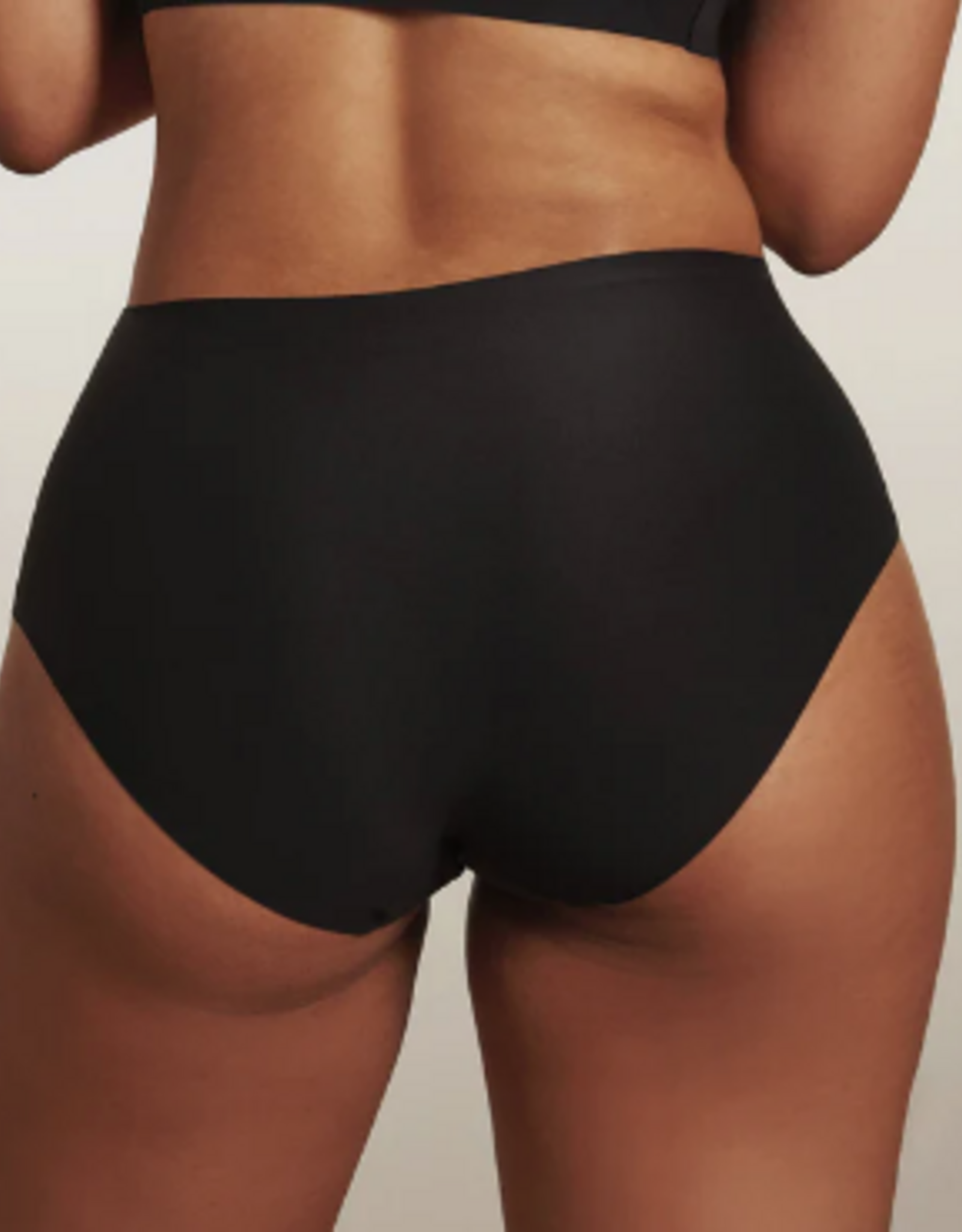 Evelyn & Bobbie Evelyn & Bobbie Black High Waisted  Bikini Pantie