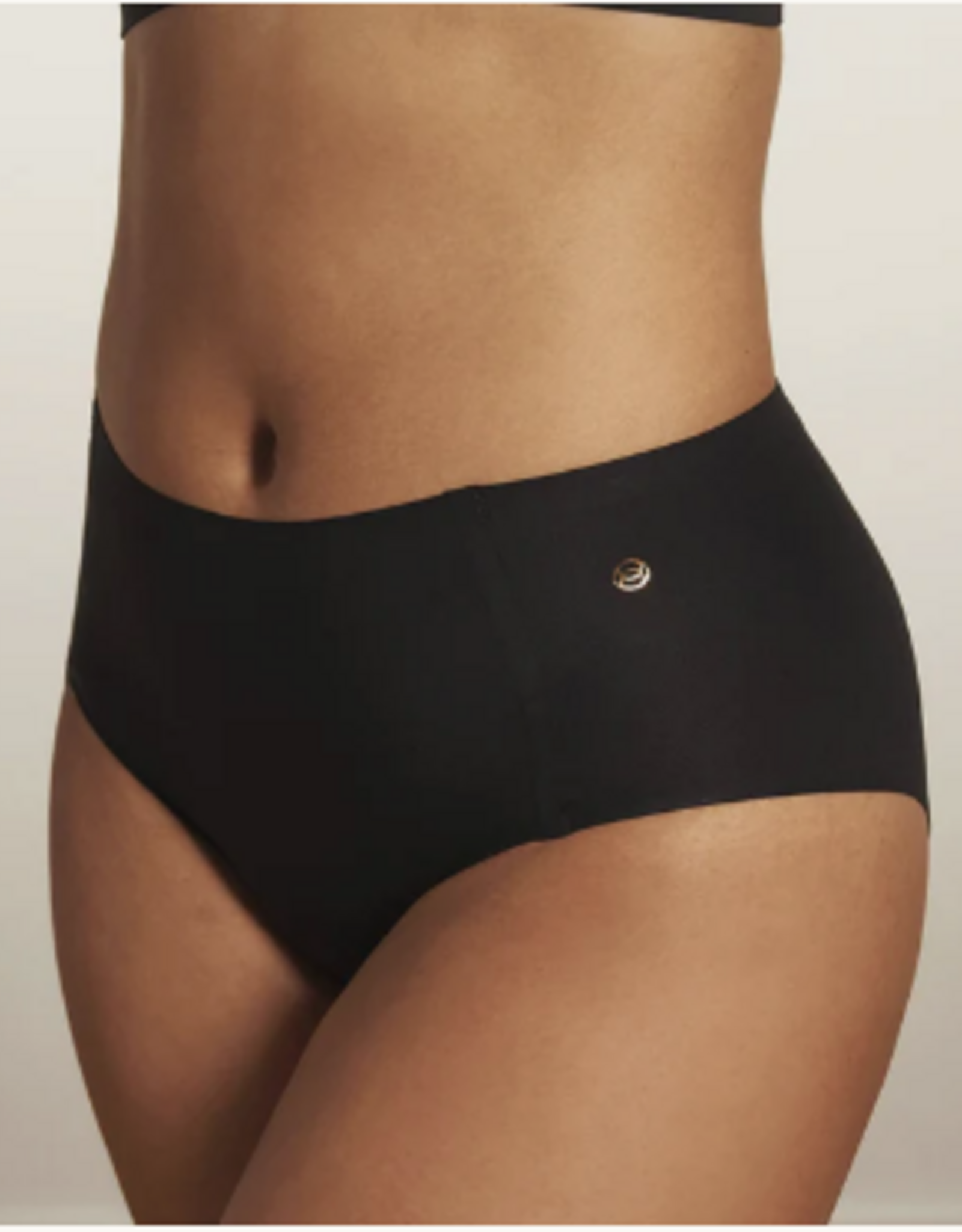 Evelyn & Bobbie Evelyn & Bobbie Black High Waisted  Bikini Pantie