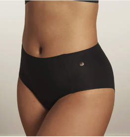 Evelyn & Bobbie Evelyn & Bobbie Black High Waisted  Bikini Pantie