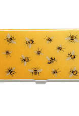 Monarque Monarque Monet MLT Bees Stainless Steel Card Case
