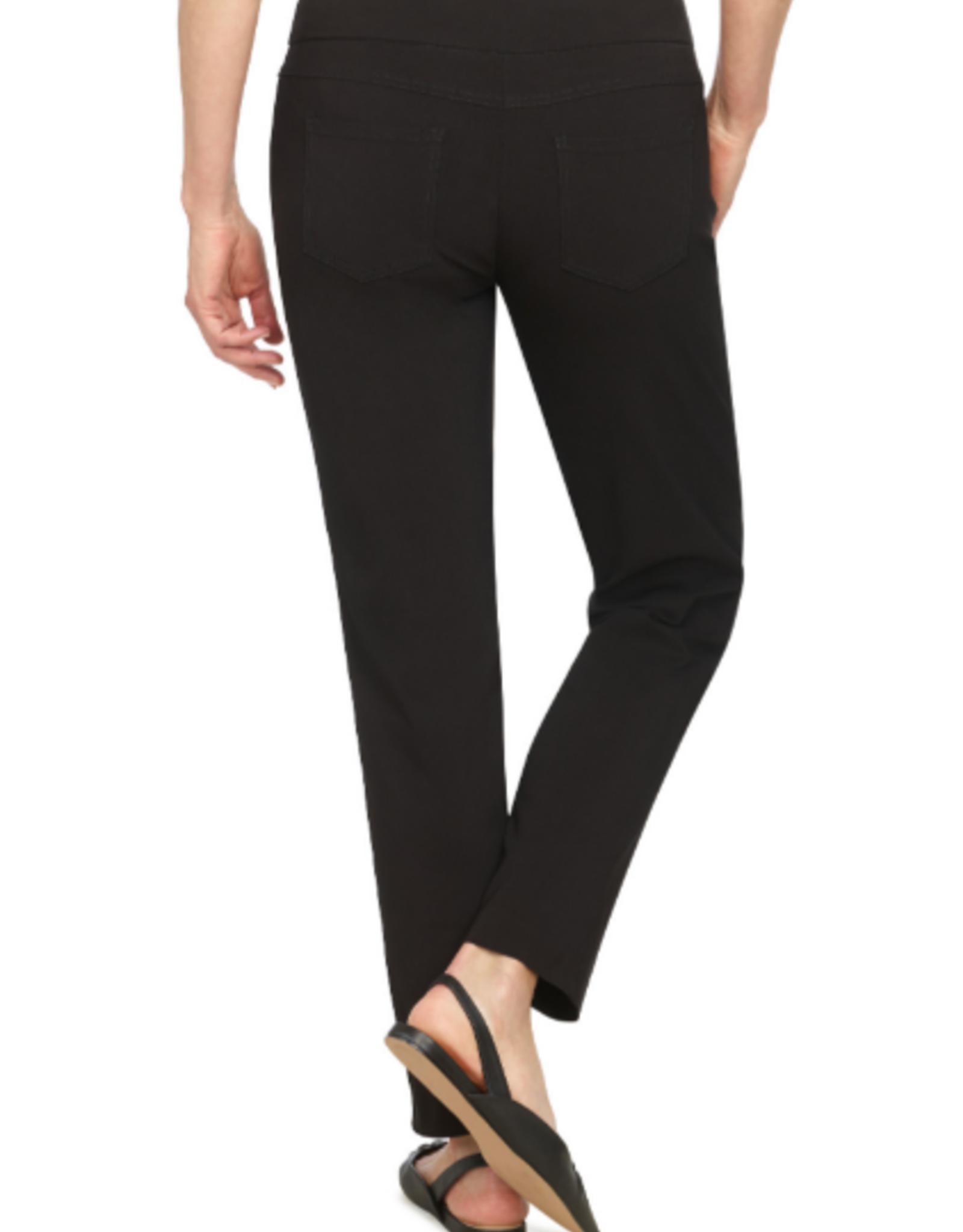 Ruby Road Ruby Rd Black Tech Twill Pull On Pant