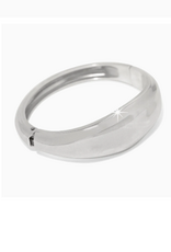Brighton Brighton  Cascade Lumina Silver Hinged Bracelet