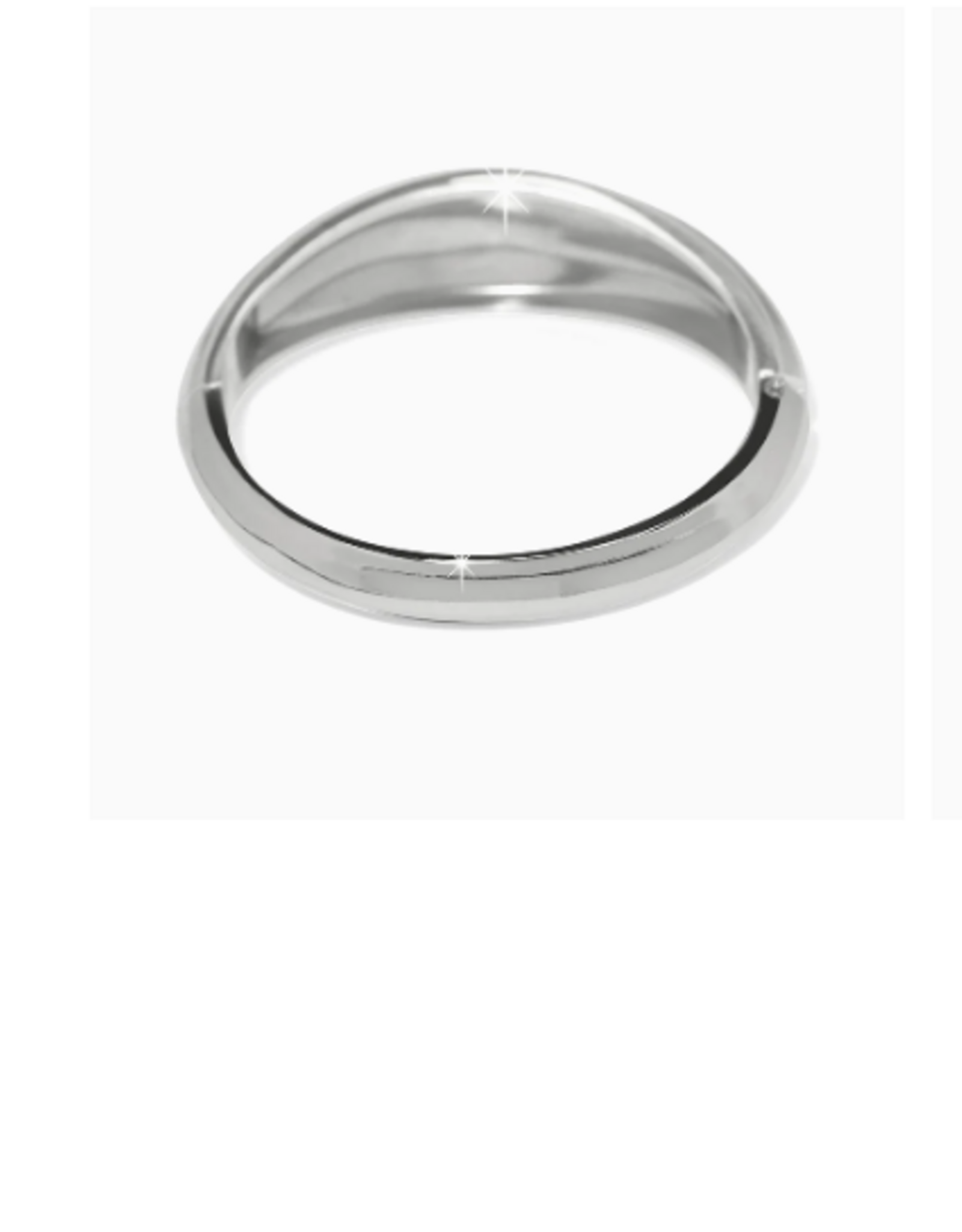 Brighton Brighton  Cascade Lumina Silver Hinged Bracelet