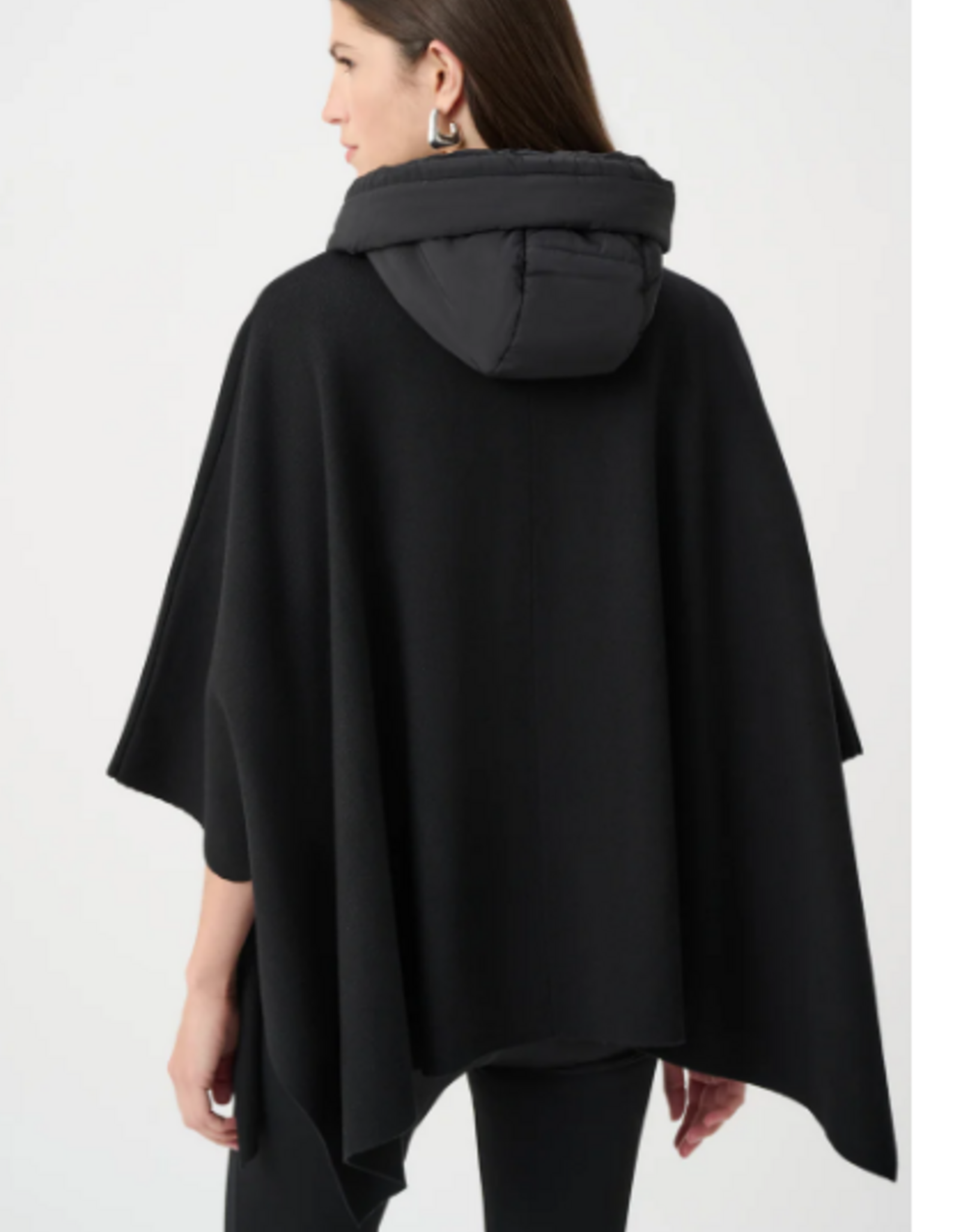 Joseph Ribkoff Joseph Ribkoff  Sweater Knit Quilted Poncho Jacket