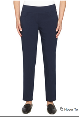 Ruby Rd Ruby Rd Navy Tech Twill Pull On Pant