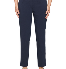 Ruby Rd Ruby Rd Navy Tech Twill Pull On Pant