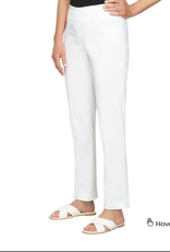 Ruby Road Ruby Rd White Tech Twill Pull On Pant