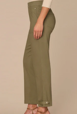 Democracy Democracy Lily Pad High Rise Tapered Utility Pant with Snap Hem